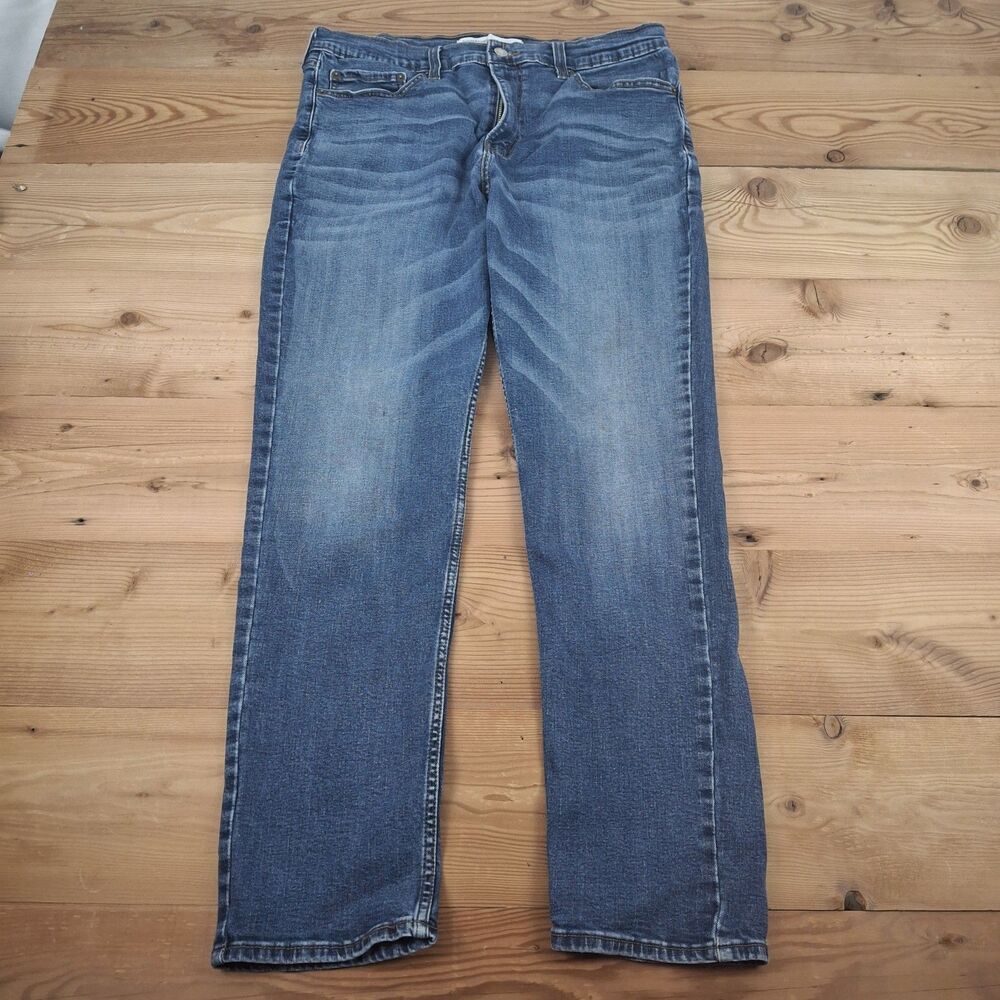 Levis Signature 36x32 Mens Jeans S37 Slim Blue